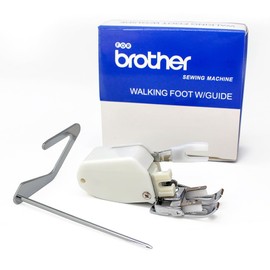 ZhXu Shuo SA140 Feed Walking Foot with Guide for Quilting and Sewing Stitch Through Multiple Layers Fits Low Shank Sewing Machines