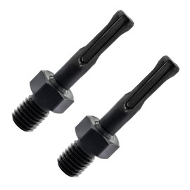 Adapter for Diamond Drill Bit Tiles - 2 Pieces M14 Male Thread to SDS Plus Shank, Diamond Drill Adapter for M14 Connection SDS, Diamond Hole Saw Adapter for Hand and Bench Drills