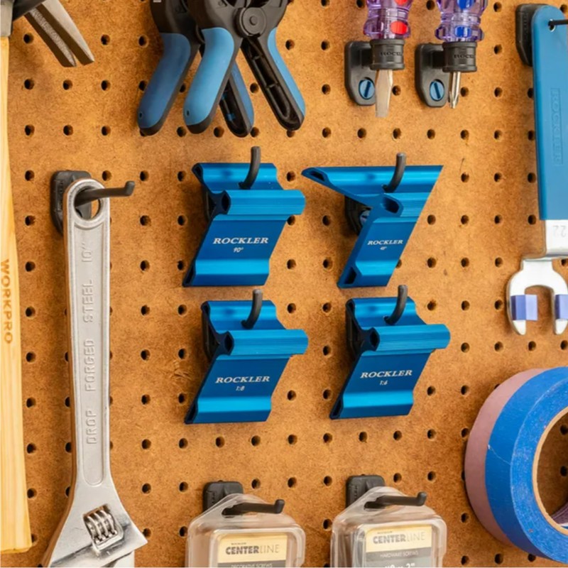 90° Saddle Square - Anodized Aluminum Positioning Squares for Woodworking