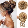 2PCS Messy Bun Hair Piece Tousled Updo Elastic Hair Bun