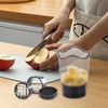 Strawberry Cutter Slicer Cup,Detachable Banana Cutter | Lightweight Kitchen Gadgets,