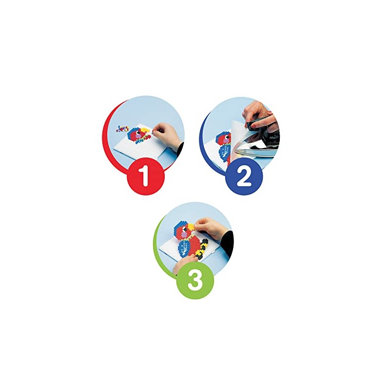 HAMA - Plane Plate - Iron-On Beads - Midi Size