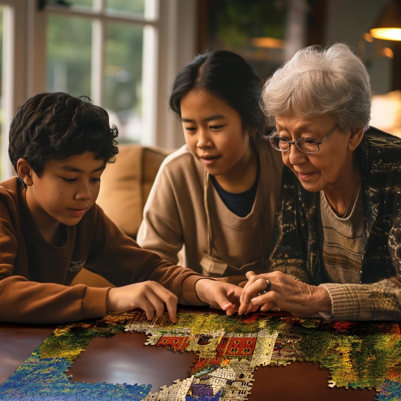 White Mountain Puzzles Neuschwanstein Castle - 1000 Piece Jigsaw Puzzle,