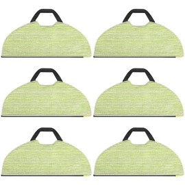 JORAIR AV2610WA RV2610WA Vacuum Mop Replacement Pads Compatible with Shark RV2610WA AV2610WA RV2620WD RV2410WD AI Ultra 2- in-1 Robot Vacuum, Washable Reusable Microfiber Soft Pads, 6 Pack