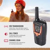 Cobra ACXT345 Weather-Resistant Walkie Talkies - Rechargeable, 22 Channels, Long