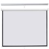 SEGAWE 120" 1:1 Projector Screen Matte Manual Pull Down White