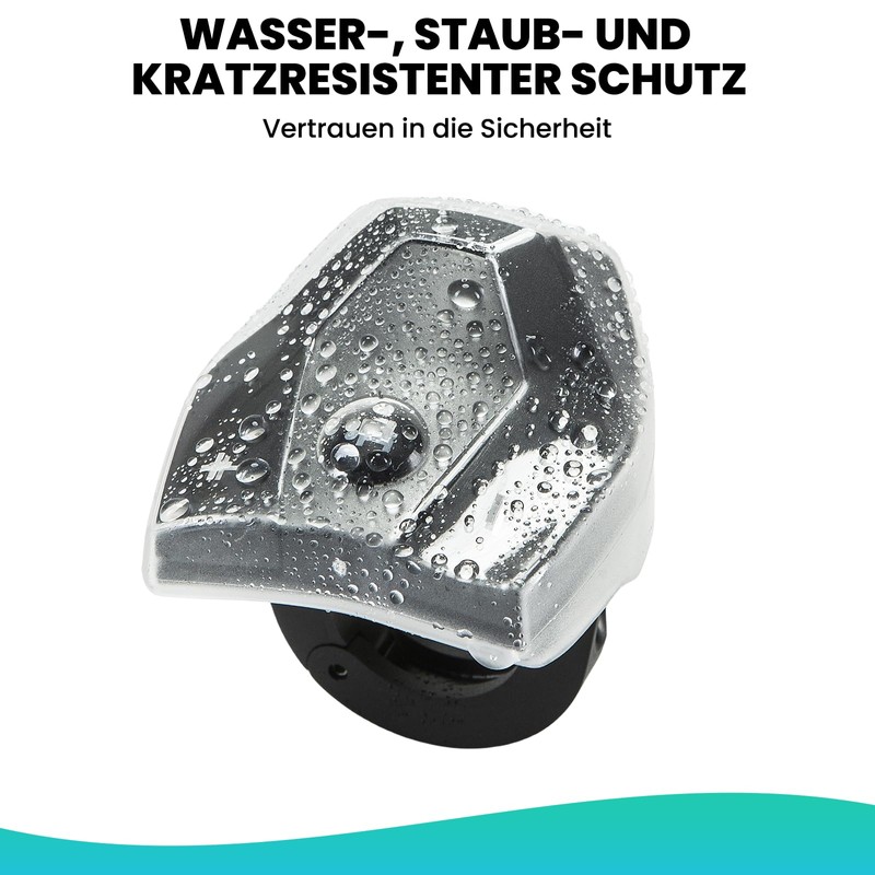 Besudo Protective Cover for Bosch Intuvia Control Unit, Transparent, Water