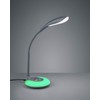 Reality Leuchten Krait R52781242 LED Desk Lamp Plastic Black Base