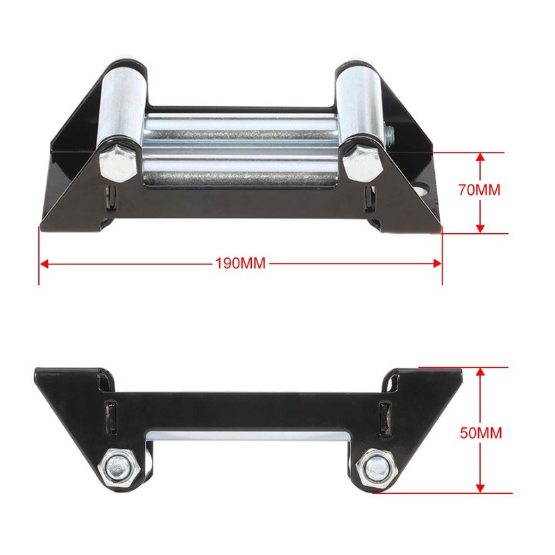 ROADFAR Roller Fairlead for Wire Rope Winch (4500 lbs)