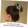 SAFIGLE Pearl Music Note Hair Clip for Women Elegant Metal