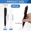 teashow 3Pcs Extra Large Ballpoint Pens, Easy Grip Jumbo Chunky