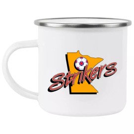 Minnesota Strikers Camping Mug 12 oz. Enamel | NASL Soccer Team