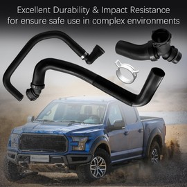 MINETPS DR3Z-8566-A Upper Radiator Hose Y-Connector Lower Compatible with Ford F150 5.0L 2011 2012 2013 2014 2015 2016 2017 2018 2019 2020 Replace CL3Z-8260-A BL3Z 8C350-A