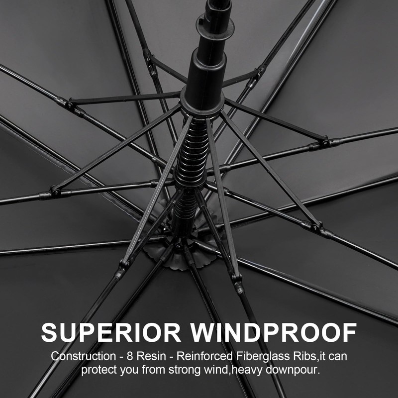 G4Free 68 Inch UV Protection Golf Umbrella Auto Open Vented