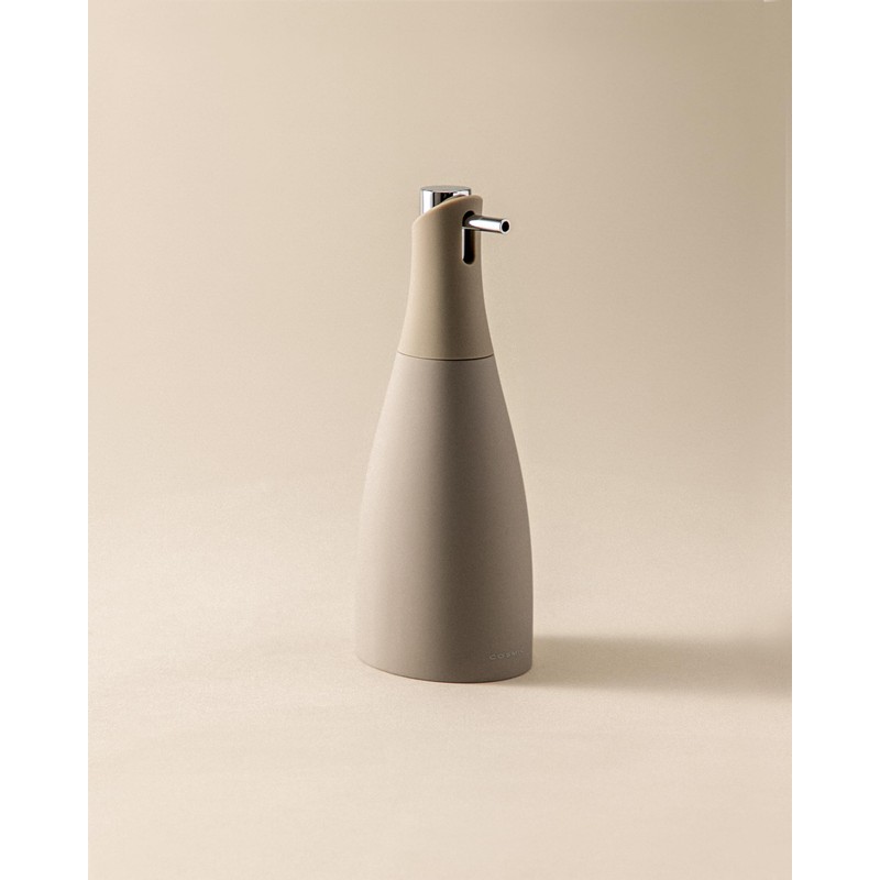 COSMIC Soap dispenser Grey 300ML Freestanding Accesory Measures 7 x