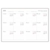 Logical Diary 2025 Index/B6/Gray NSI-B624-25AN