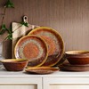 FINE&NICE Melamine Dinnerware Set of 12Pcs, Dish Set for 4,
