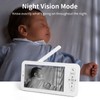 5in Baby Camera Monitor 1080P 2 Way Intercom APP Control