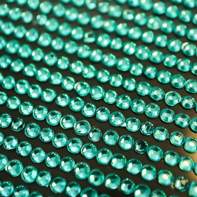 136 Rhinestone Sticker (Decal) Jewelry Type 0.1 inch (3 mm)