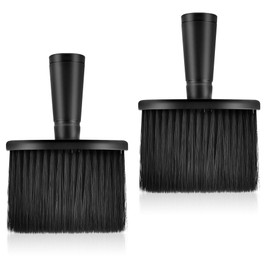 Elesunory 2 Pieces Neck Duster, Barber Brush Neck Duster, Professional Soft Barber Cleaning Brush for Hair Cutting