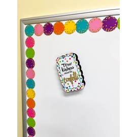 Teacher Created Resources Confetti Magnetic Whiteboard Eraser