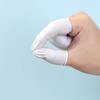 Finger Cots 200 PCS Latex Anti-Static Finger Covers Finger Tip