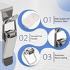 90 Degree Hook Lock Bolt, 304 Stainless Steel Safety Angle