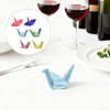 HINTRMENT 6pcs Chopsticks Rack Chopsticks Rest Crane Paper Crane Shaped