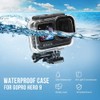 D&F Waterproof Case for GoPro HERO 11 Black/HERO 10 Black/HERO
