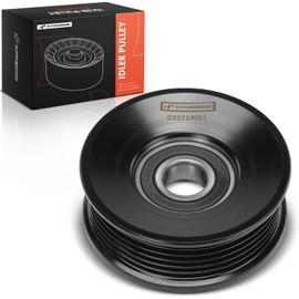 A-Premium Belt Idler Pulley Compatible with Ford F-250 F-350 F-450 F-550 Super Duty 2003-2007, E-350 E-450 Super Duty 2004-2010, E-350 Club Wagon 2004-2005 & Starcraft Bus Starlite 2004-2010
