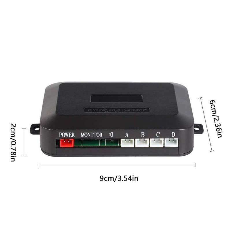 Wireless Car Reverse Radar Sensor Kit RiloerDC 12V Wireless Car