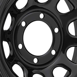 Pro Comp Steel Wheels Series 51 Wheel with Flat Black Finish (15x8"/6x5.5")