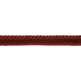 DÉCOPRO Cherry Red 5/16" Decorative Lip Cord [By The Yard]