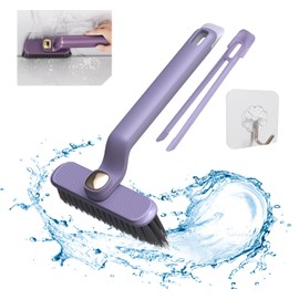 Crevice Cleaning Brush - Grout Cleaning Brush,360 Degree Rotating Traditional Cleaning Tools,Hard Bristle Gap Cleaning Brush with Trash Picker,for Cleaning Kitchens Corners or Tile