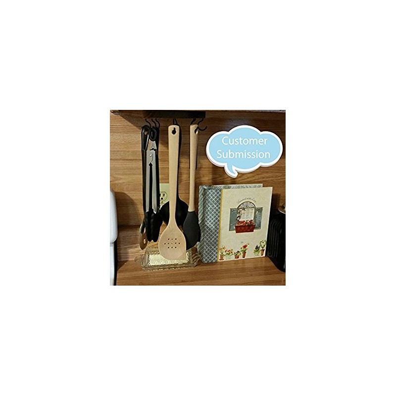 EZ Reach - Under Cabinet Utensil Holder (Baltic Birch Laminate