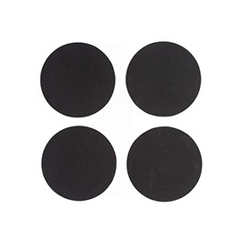 Vacavaliente Coaster, Recycled Leather, Blacks