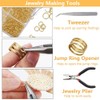 Reelau Jewelry Making Supplies Kit Jewelry Repair Tools Earring Making