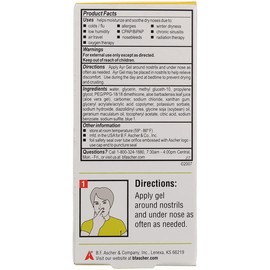 Ayr Saline Nasal Gel with Aloe - 0.5 oz, Pack of 4