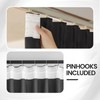 Grichril Extra Wide Blackout Curtains Soundproof, Room Divider Curtains for