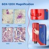 60x-120x Mini Pocket Microscope for Kids Adults, Portable Handheld Microscope