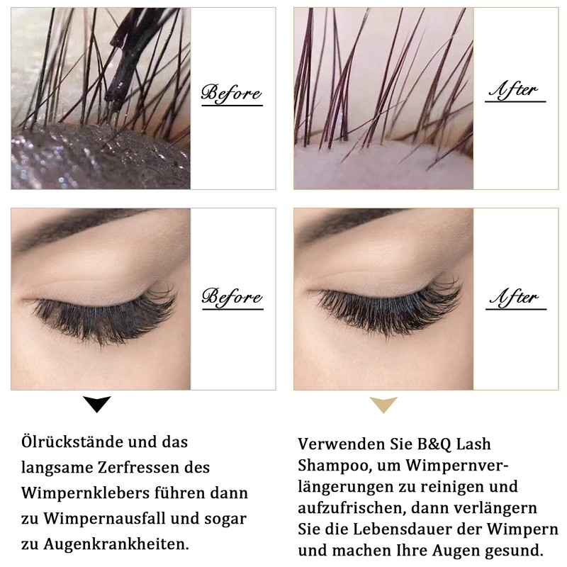 Eyelash Shampoo 100 ml Eyelash Shampoo for Eyelash Extension Lash