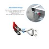 4 Pcs Quick Release Pull Latch Adjustable Toggle Clamp, Small