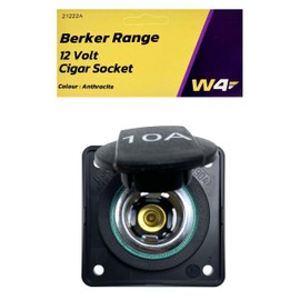 W4 21222A Berker Cigar Socket, Anthracite, 12 V