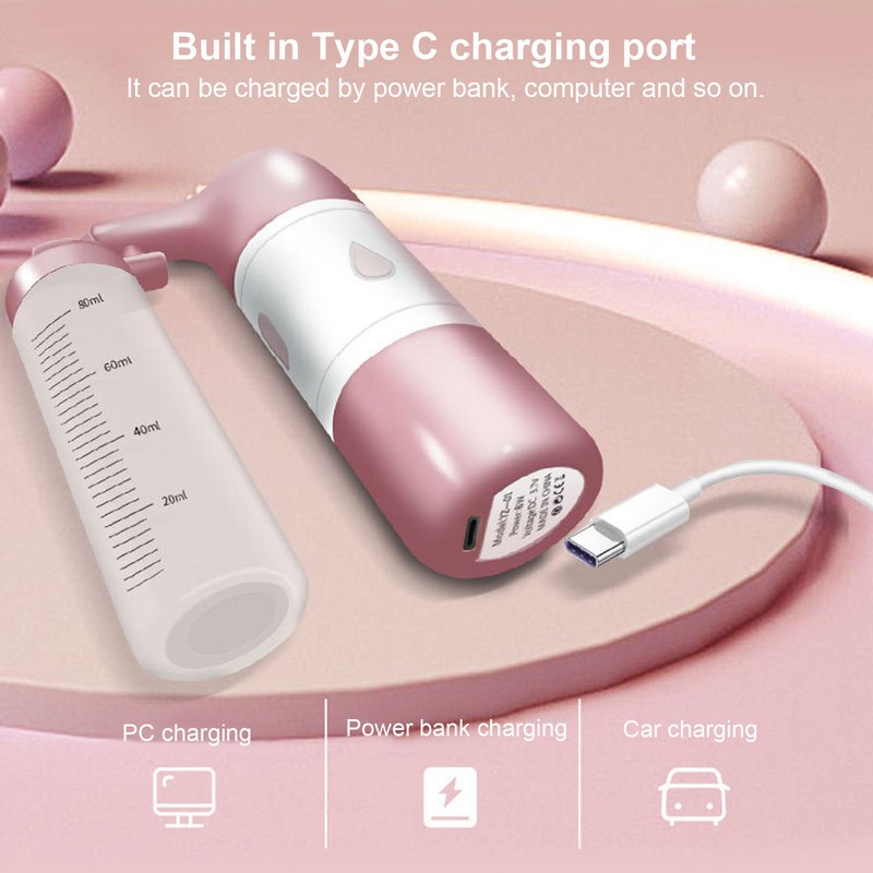 High Pressure Oxygen Injection Beauty Machine Handheld Nanometer Mist Facial