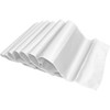 Time to Sparkle 5 Pack Satin Table Runners 12"x108"inch (Silver)