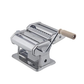 “L’Alunno” Pasta Maker Machine by PastaVirtuoso - Hand Crank Machine for Pasta Dough and Noodles - Easy to Use Manual Kitchen Appliance for Tagliatelli, Spaghetti, Lasagna, Ravioli and More!
