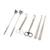 6PCS Candle Accessory Set Wick Trimmer Wick Dipper Candle Snuffer