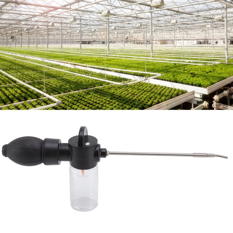 Pest Control Bulb Duster with 3 Stainless Steel Nozzles Termite