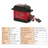 Rcmall RDS3218 Digital Servo, 20KG Dual-Axis High Torque, Waterproof IP66,