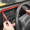 Jimen Compatible with Jeep Wrangler TJ 1997-2006 Dash Trim Instrument